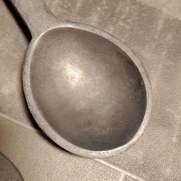 Vintage Aluminum Spoon & Fork Set - Picture 5 of 9